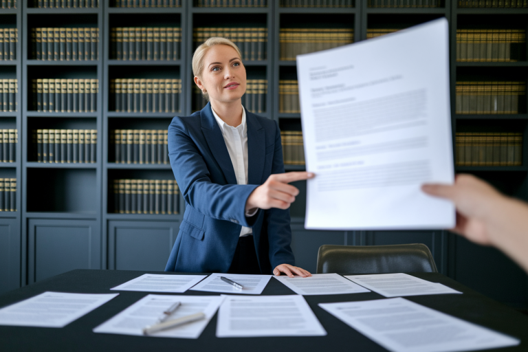 agent-immobilier-pointant-document-bibliotheque