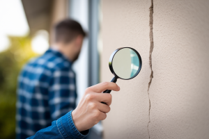 Fissure dans mur extérieur : Comment Identifier et Réparer
