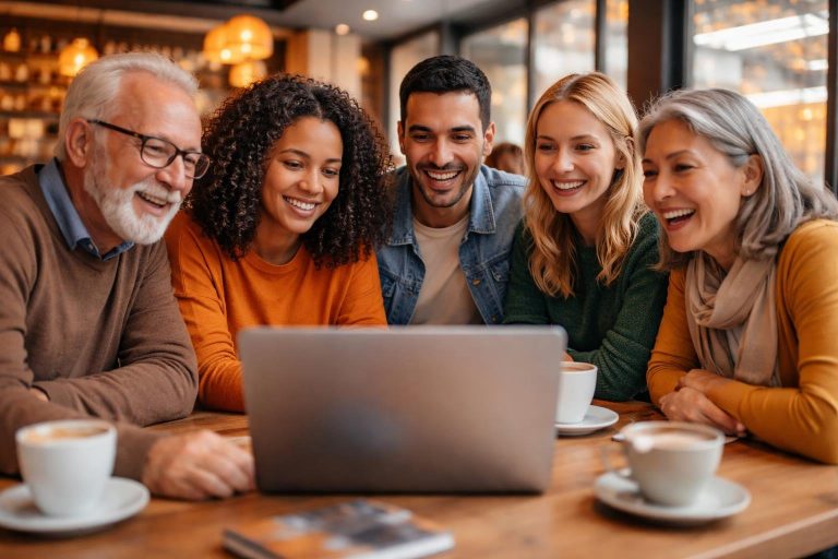 groupe-personnes-cafe-ordinateur-portable