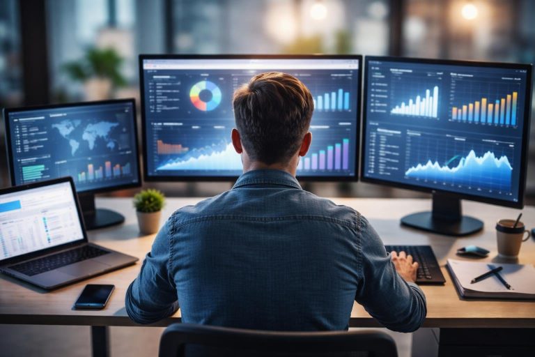 specialiste-marketing-ordinateur-ecrans-bureau